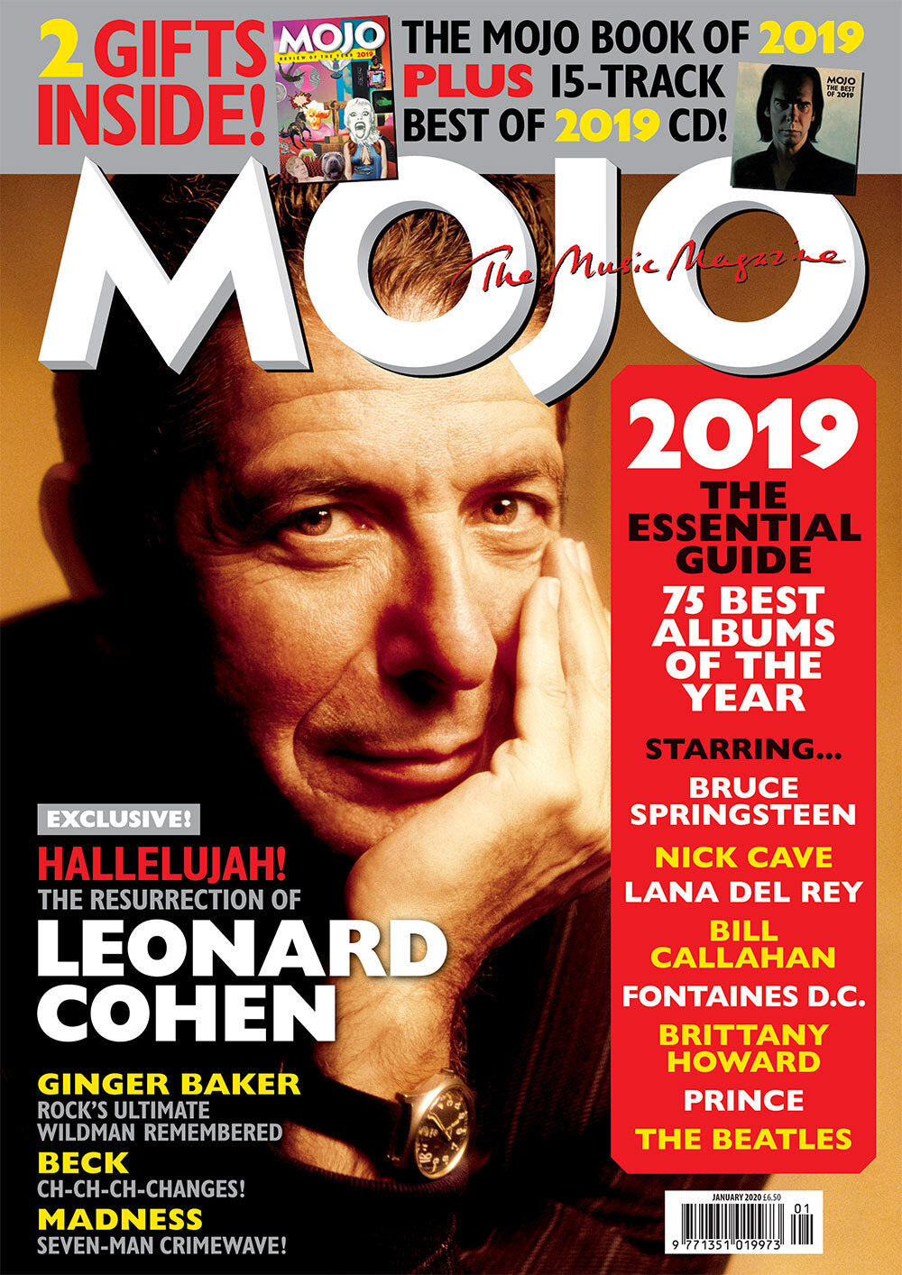 Mojo Magazine Issue 314 (January 2020) - Leonard Cohen