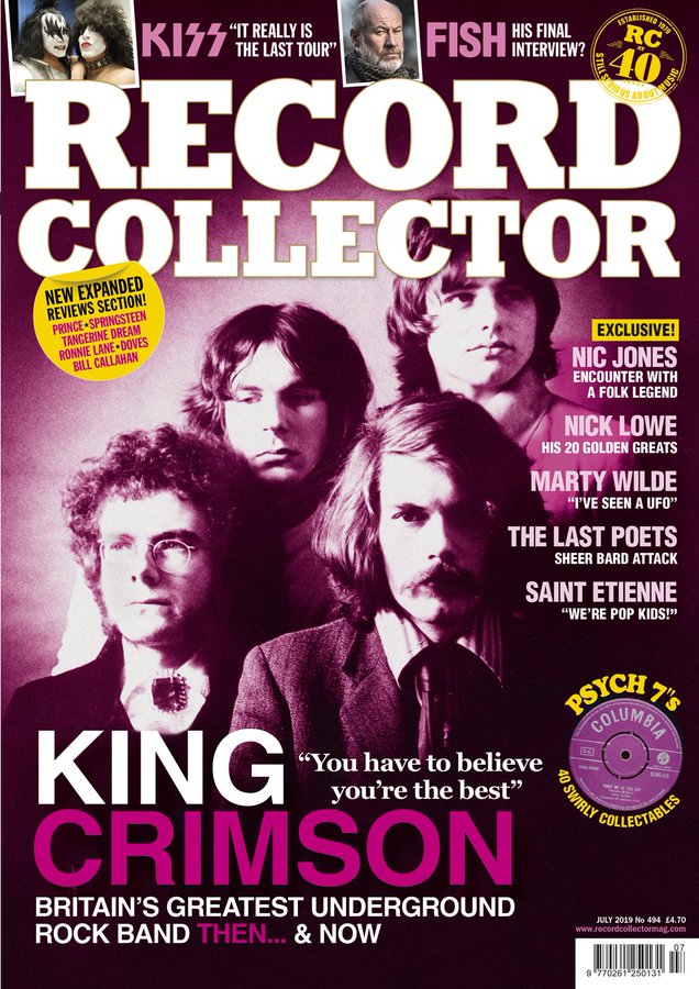 Record Collector Issue 494 (July 2019) King Crimson