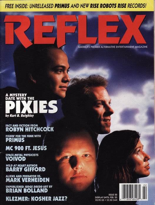 Reflex Issue 22, 1992 (Pixies)