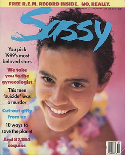 Sassy Magazine Issue 22 (January 1990) (R.E.M.)