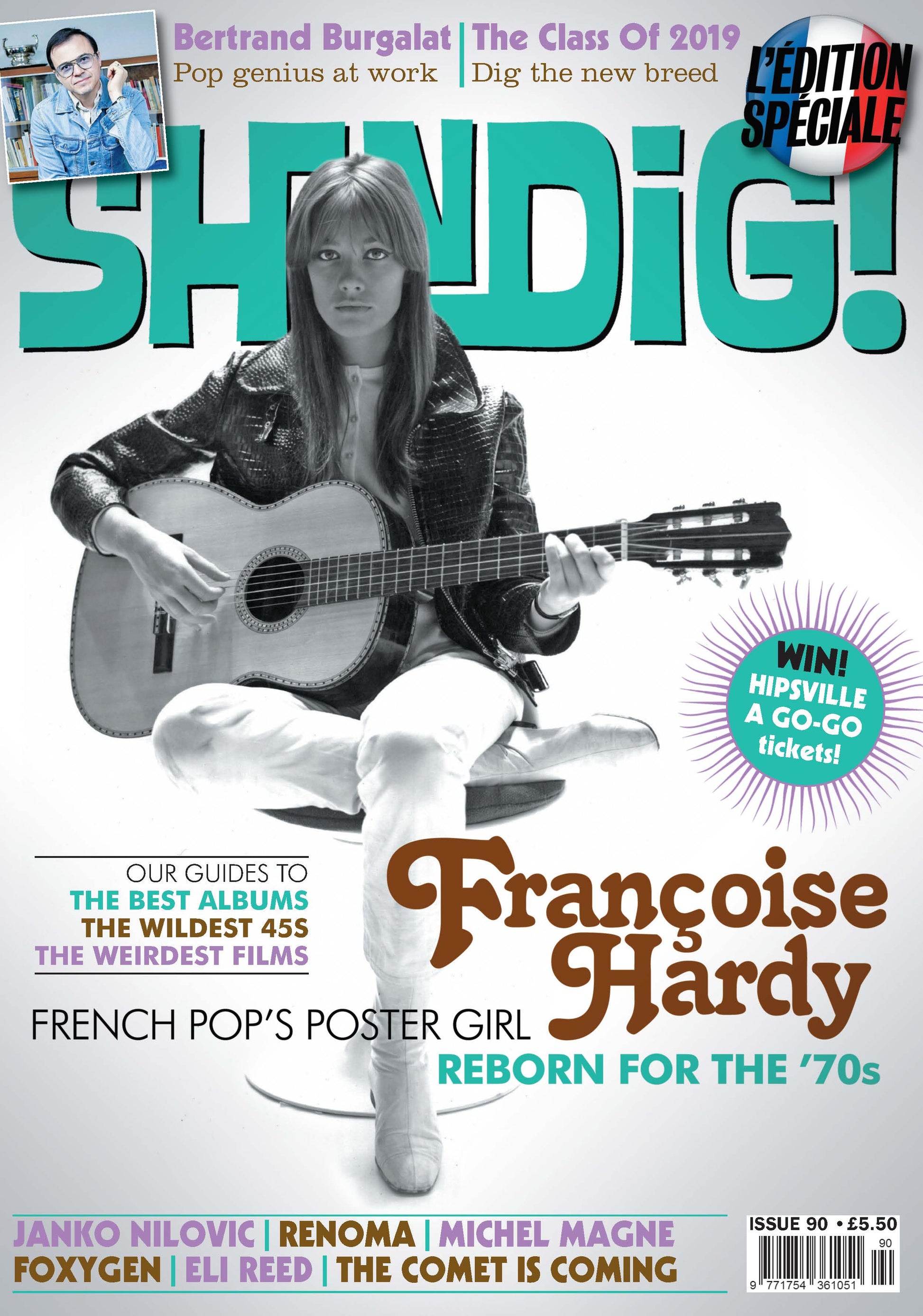 Shindig! Magazine Issue 090 (April 2019) - Francoise Hardy