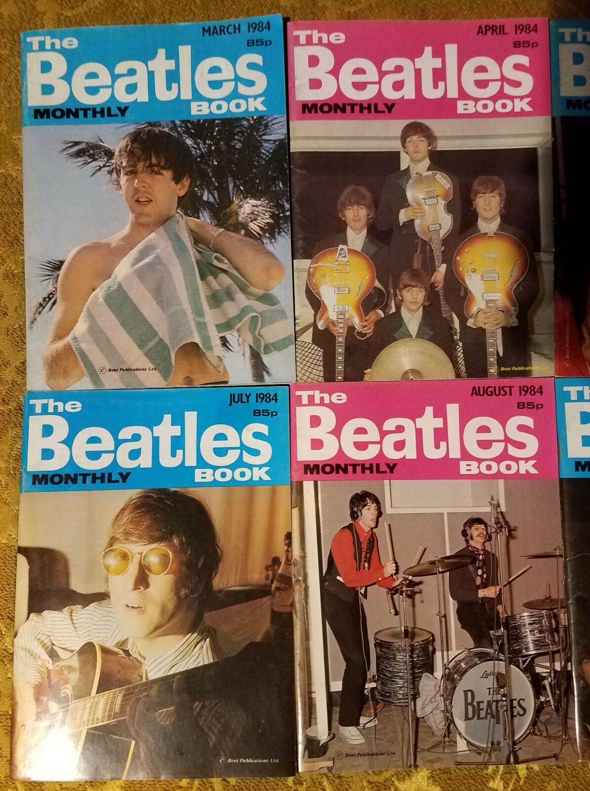 The Beatles Book Monthly (9 Random Issues)