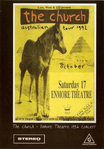 Church - Australian Tour 1992, Saturday 17, Enmore Theatre (DVD)
