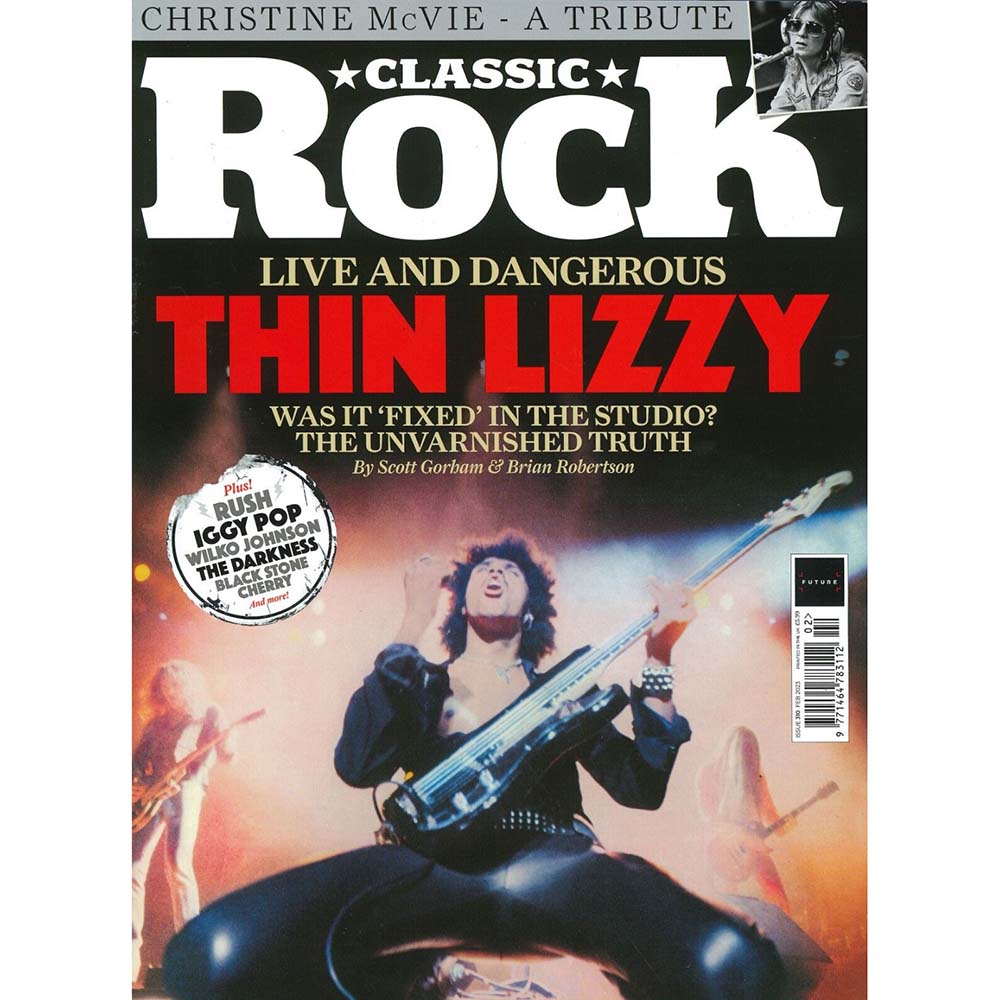 Classic Rock Issue 310 (February 2023) Thin Lizzy - Live and Dangerous