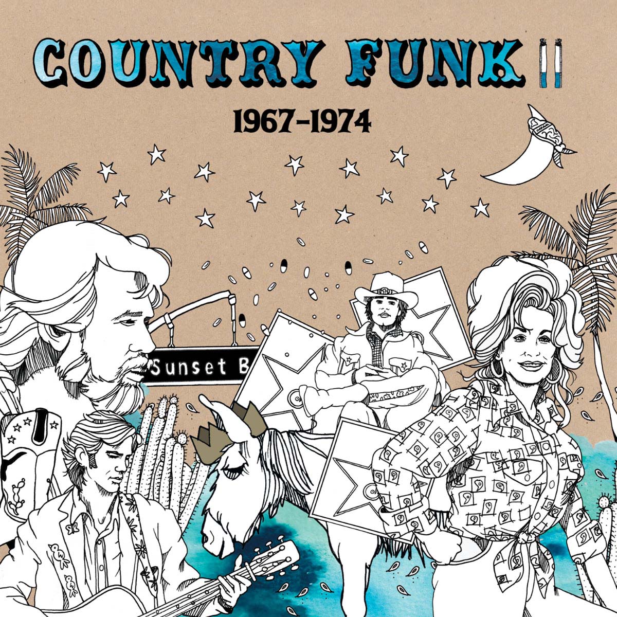 Various - Country Funk Vol 2: 1967-1974 (CD)