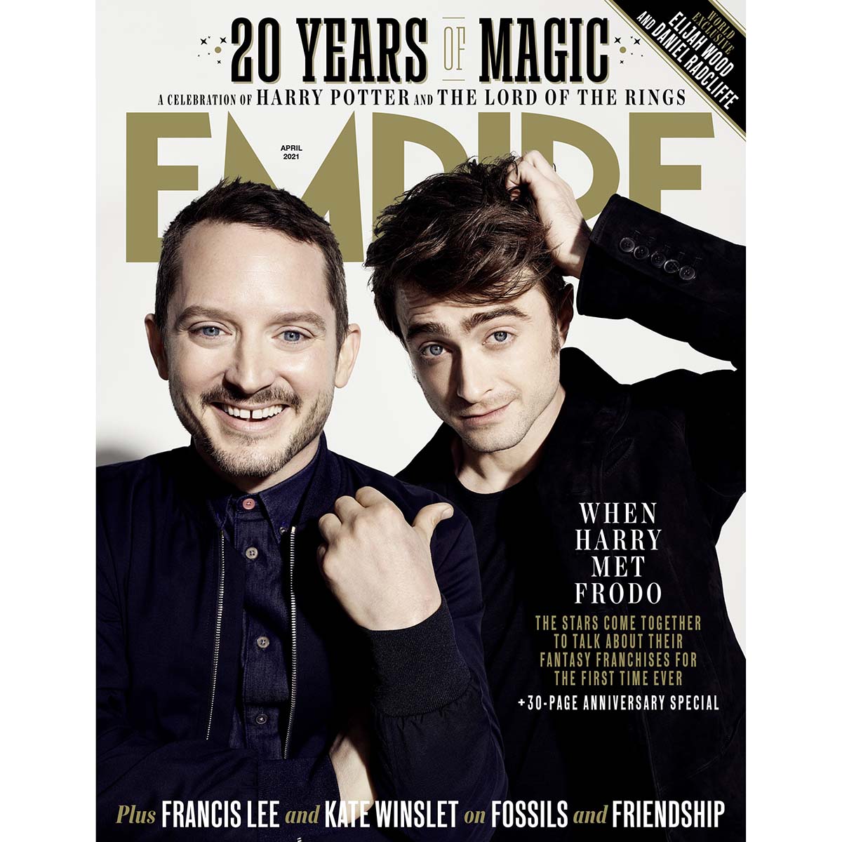 Empire Magazine Issue 386 (April 2021)  20 Years of Magic - A Celebration of Harry Potter and The Lord of the Rings