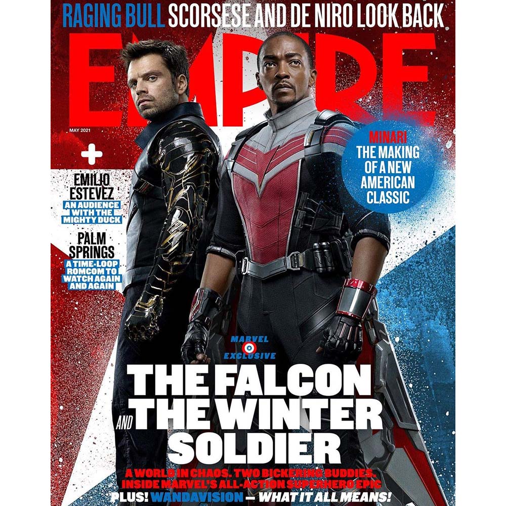 Empire Magazine Issue 386 (April 2021)  The Falcon and the Winter Soldier