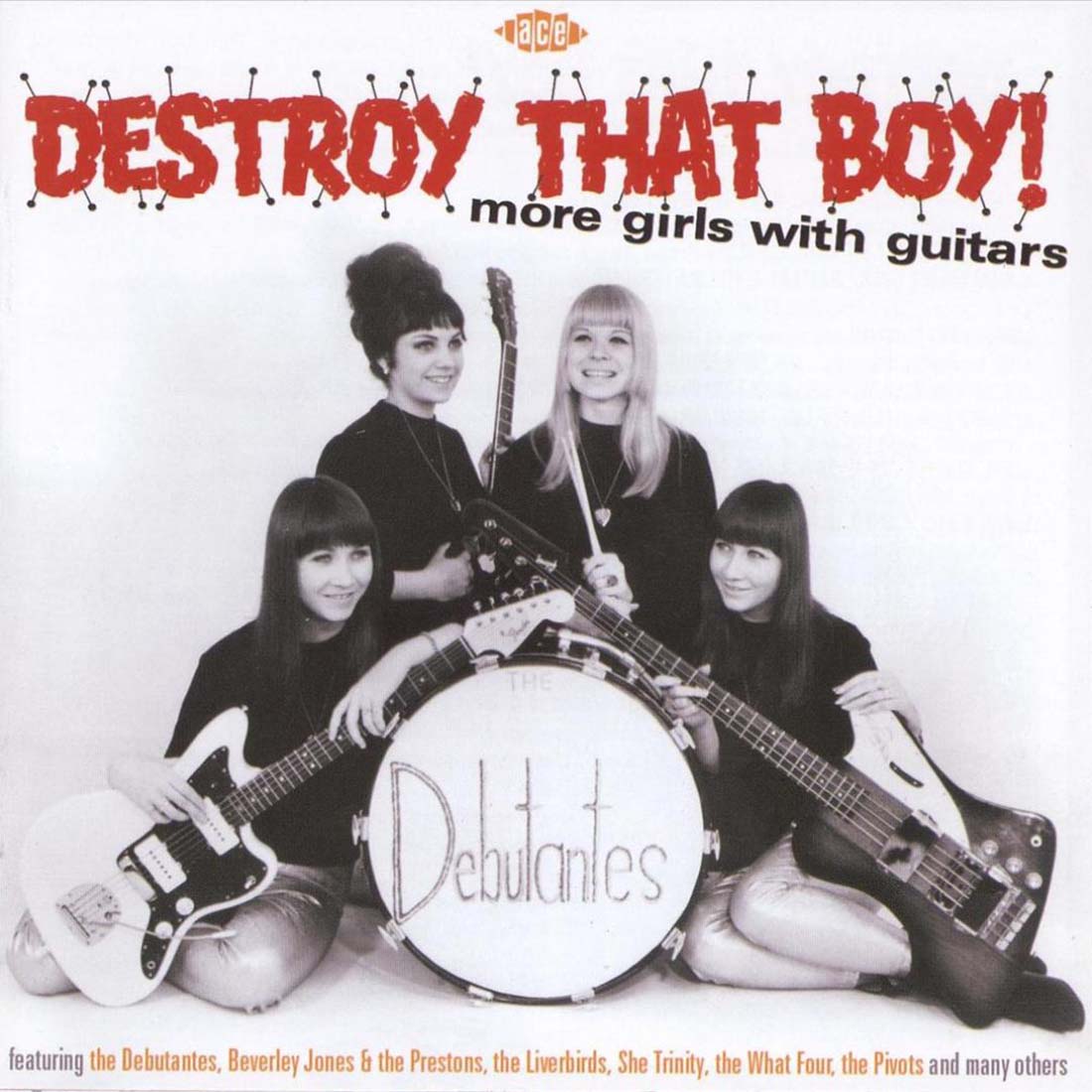 Various - Destroy That Boy! More Girls With Guitars (CD)