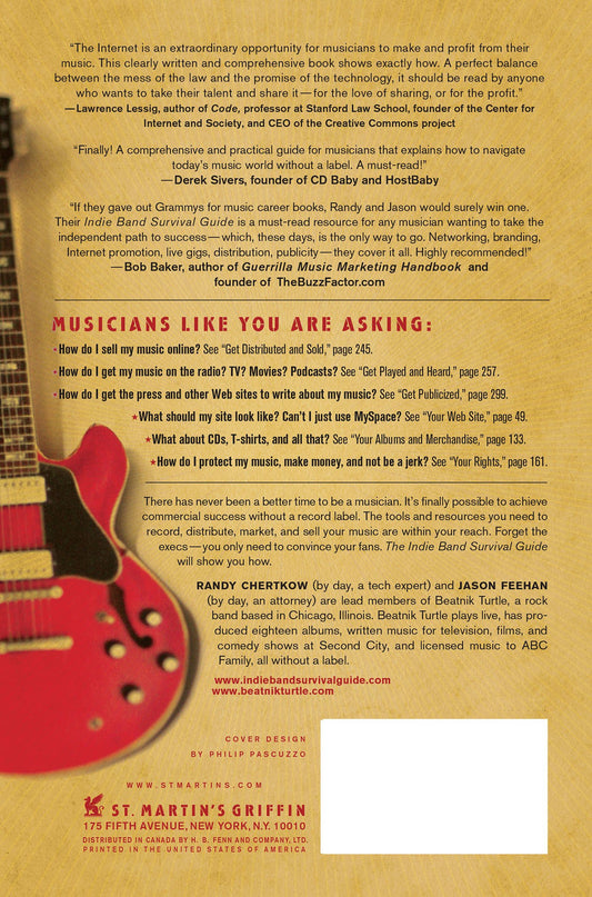 Indie Band Survival Guide (Randy Chertkow)