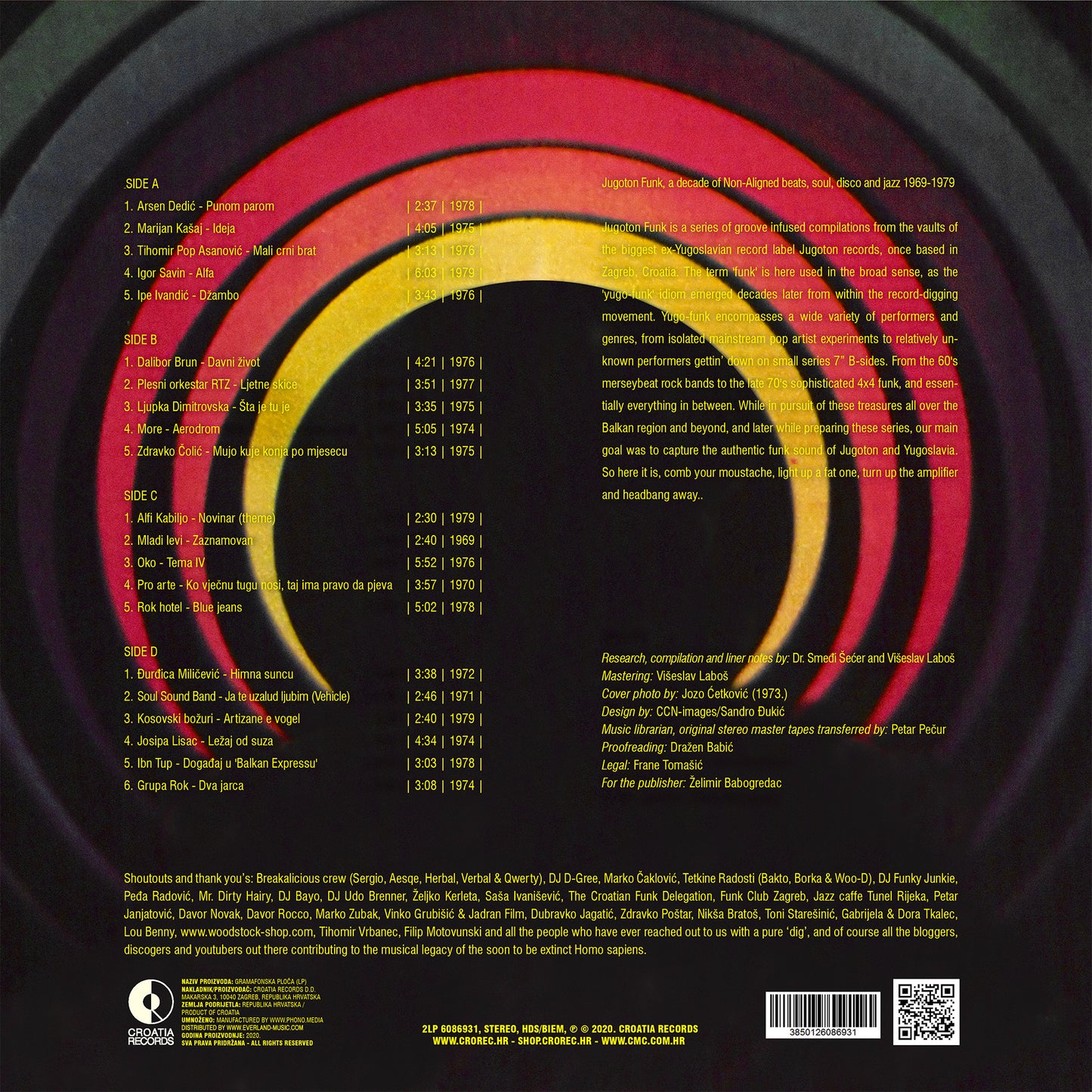 Various - Jugoton Funk Vol 1 (LP)