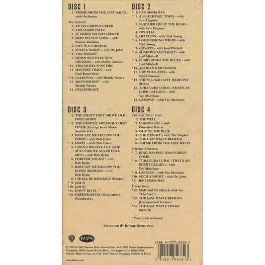 The Band - The Last Waltz