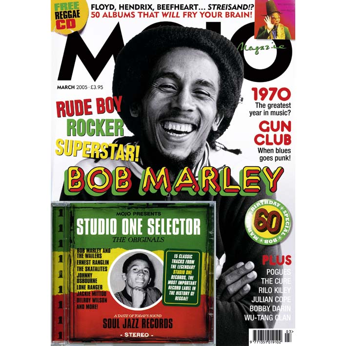 Mojo Magazine Issue 136 (March 2005) - Bob Marley