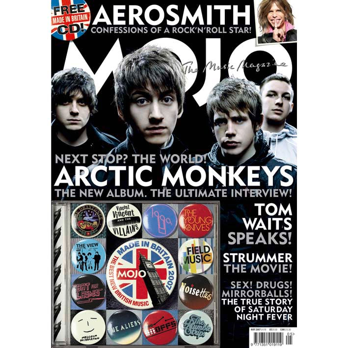 Mojo Magazine Issue 162 (May 2007) - Arctic Monkeys / Aerosmith