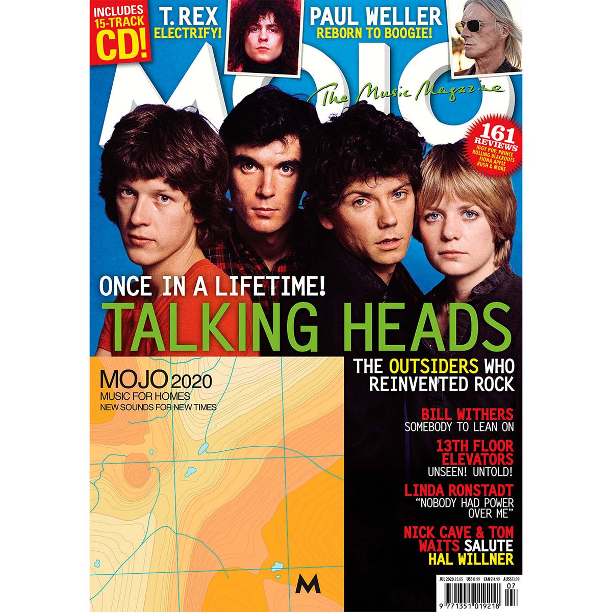 Mojo Magazine Issue 320 (July 2020) - Talking Heads