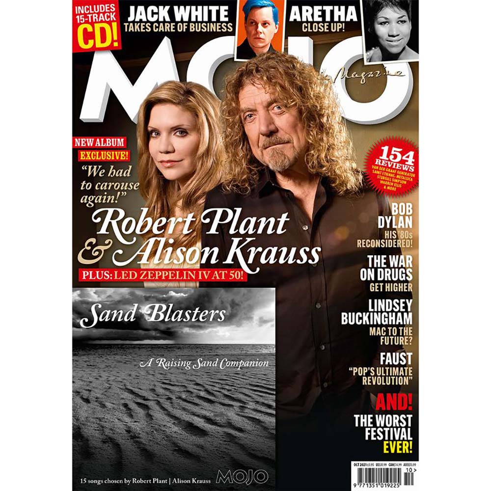 Mojo Magazine Issue 335 (October 2021) Robert Plant & Alison Krauss