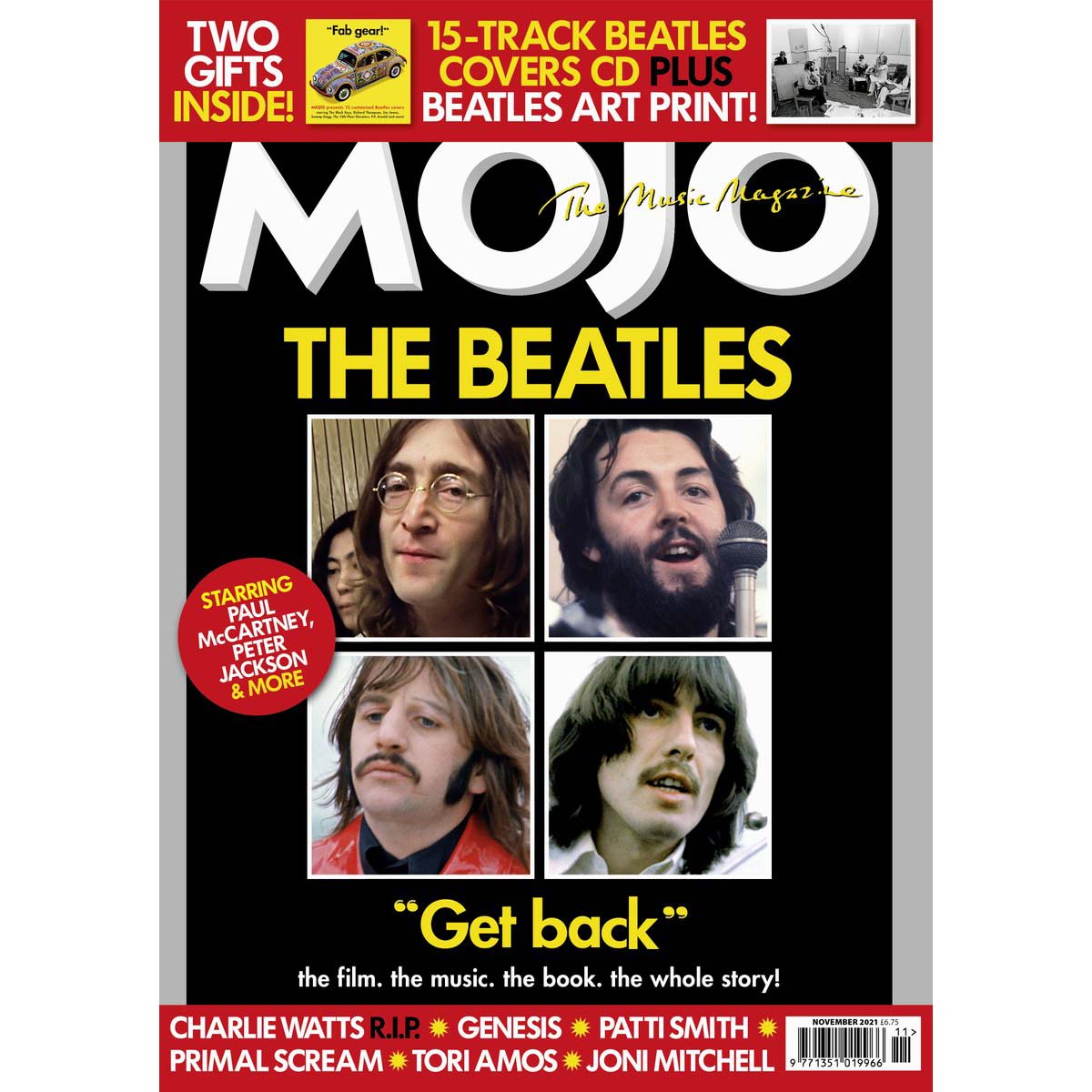 Mojo Magazine Issue 336 (November 2021) The Beatles