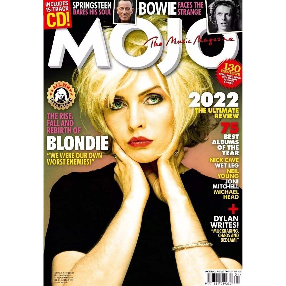 Mojo Magazine Issue 350 (January 2023) Blondie