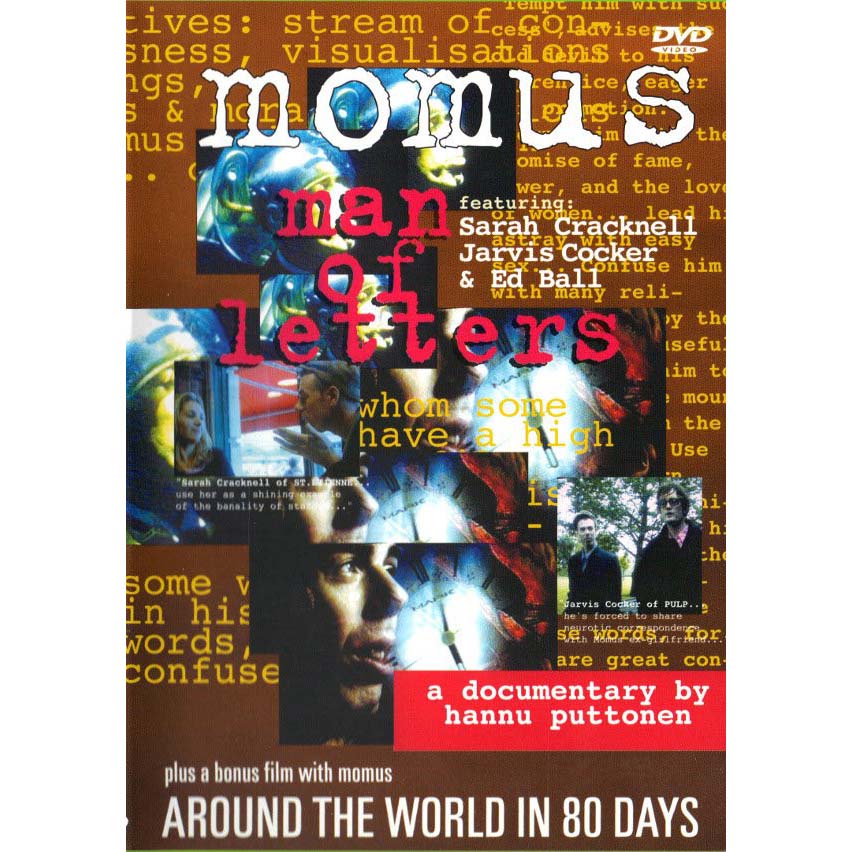Momus - Man Of Letters - A Documentary By Hannu Puttonen  (DVD)