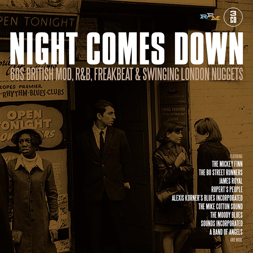 Various - Night Comes Down: 60s British Mod, R&B, Freakbeat & Swinging London Nuggets (CD)