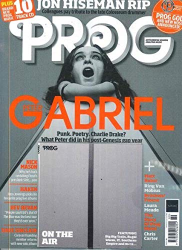 Prog Magazine Issue 089 (July 2018) - Peter Gabriel