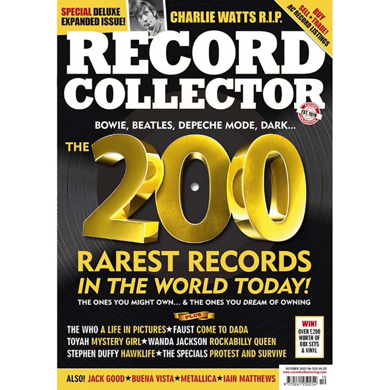 Record Collector Issue 523 (October 2021) The 200 Rarest Records