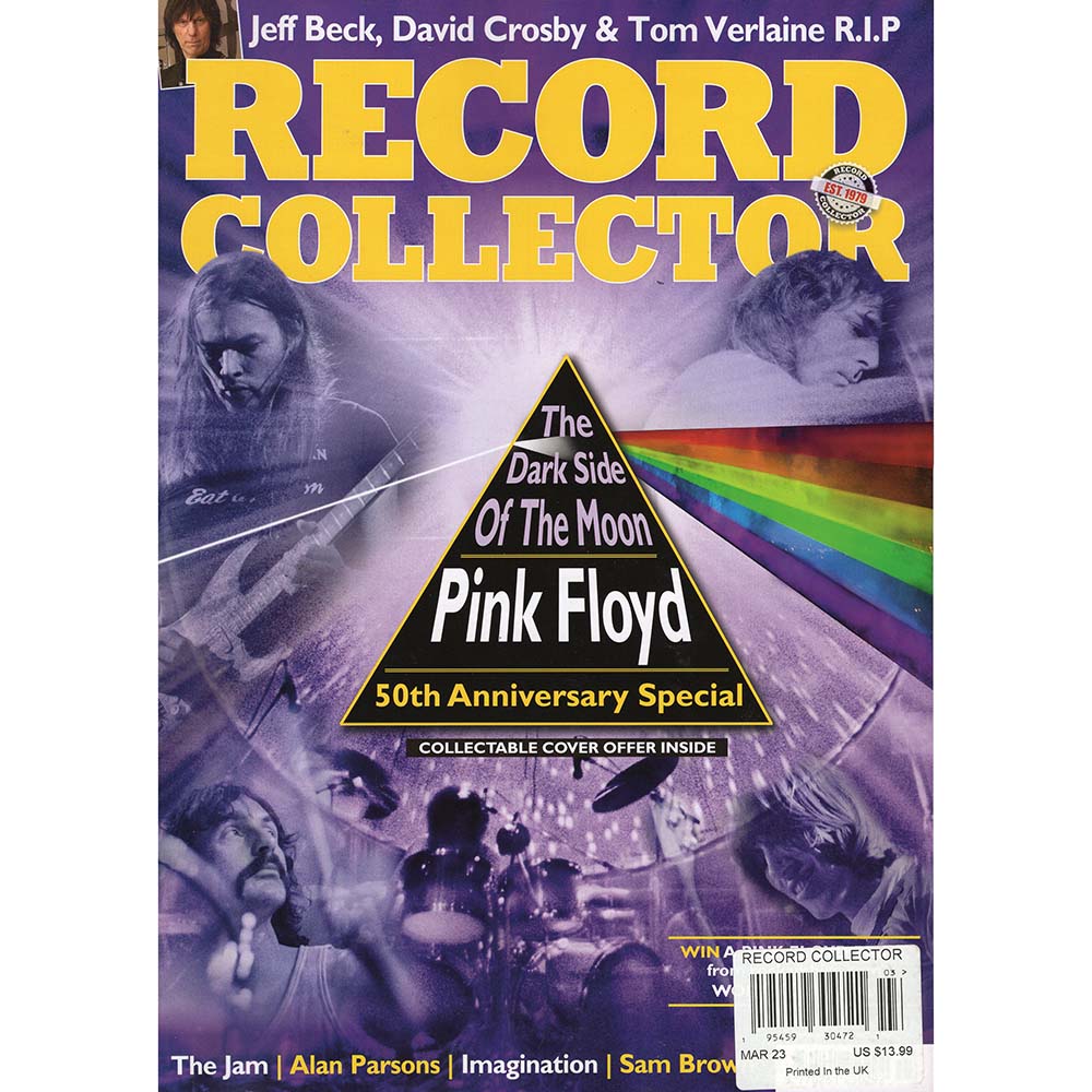 Record Collector Issue 542 (March 2023) Pink Floyd: The Dark Side of the Moon