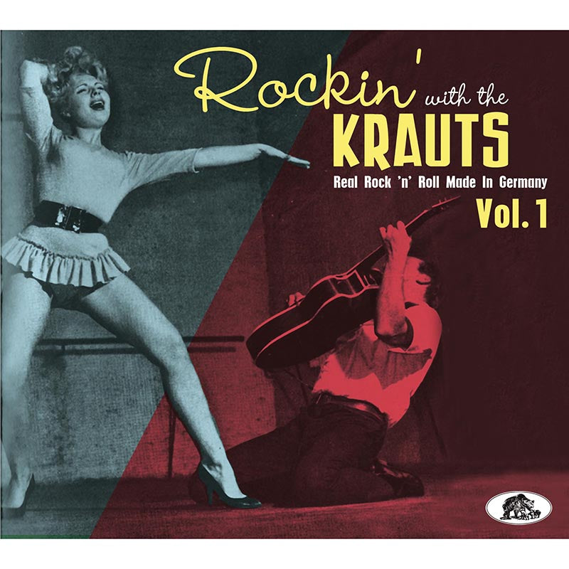 Various - Rockin' With The Krauts: Real Rock 'n' Roll Made In Germany Vol 1 (CD)