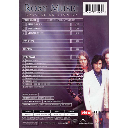 Roxy Music - Special Edition EP (DVD)