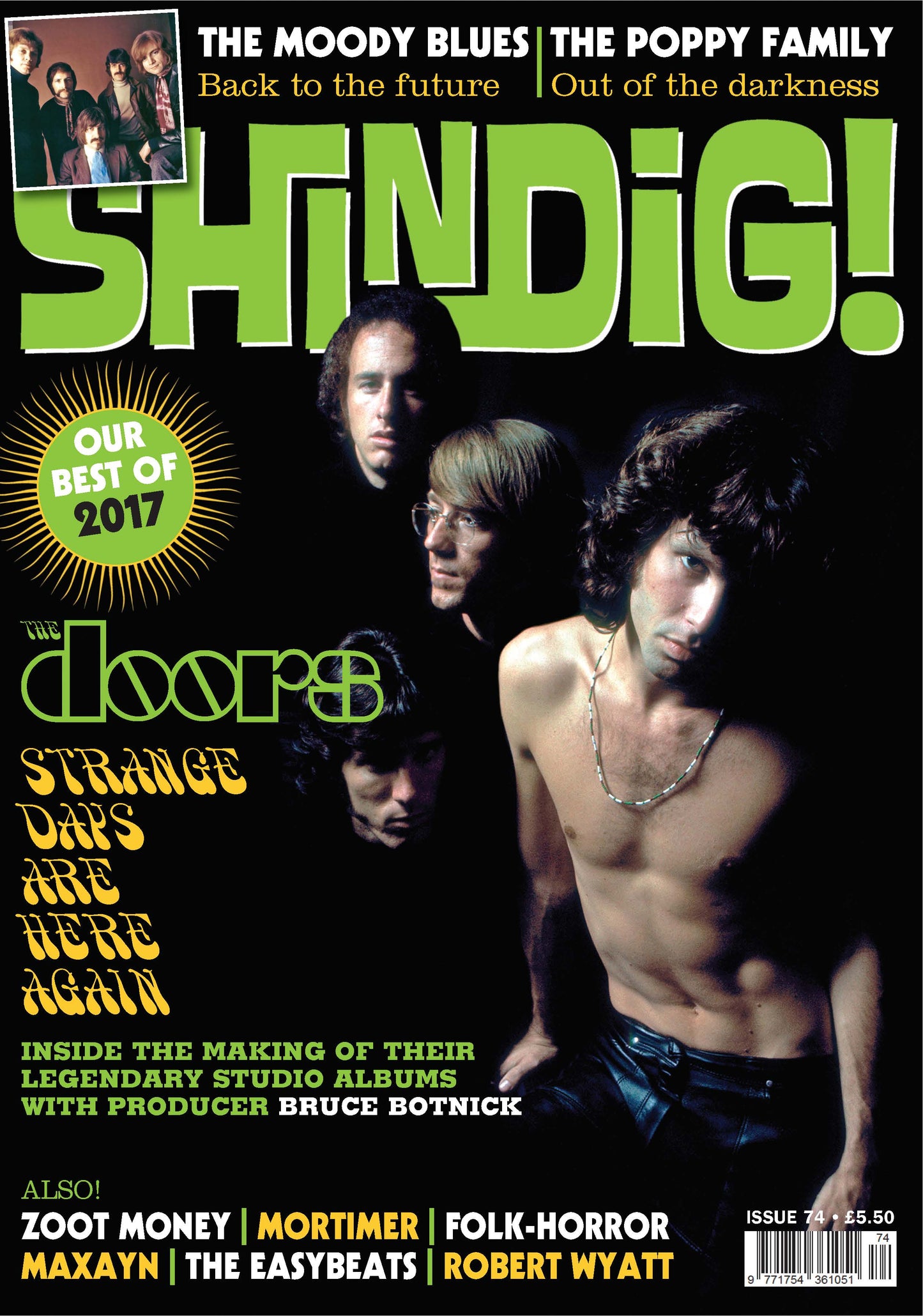 Shindig! Magazine Issue 074 (December 2017) - The Doors
