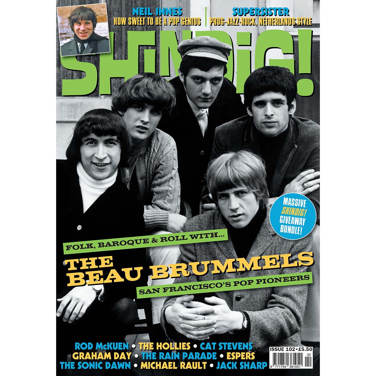Shindig! Magazine Issue 102 (April 2020) - Beau Brummels