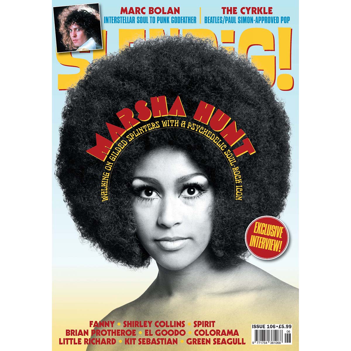 Shindig! Magazine Issue 106 (August 2020) - Marsha Hunt