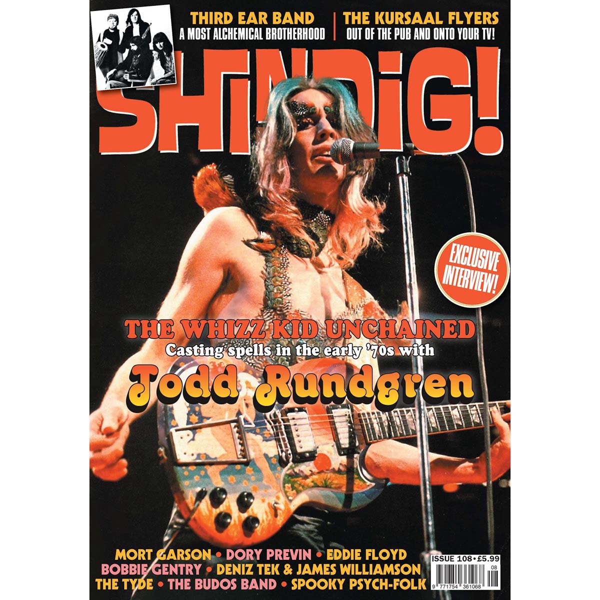 Shindig! Magazine Issue 108 (October 2020) - Todd Rundgren