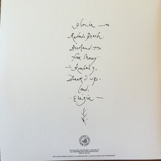 Patti Smith - Horses / Live At Electric Lady Studios