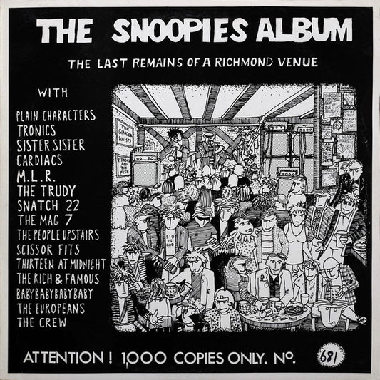 Various - The Snoopies Album: The Last Remains Of A Richmond Venue