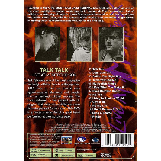Talk Talk ‎– Live At Montreux 1986 (DVD)