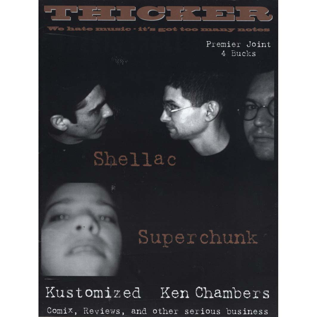 Thicker Magazine Issue 01 (1994) (Shellac, Superchunk)