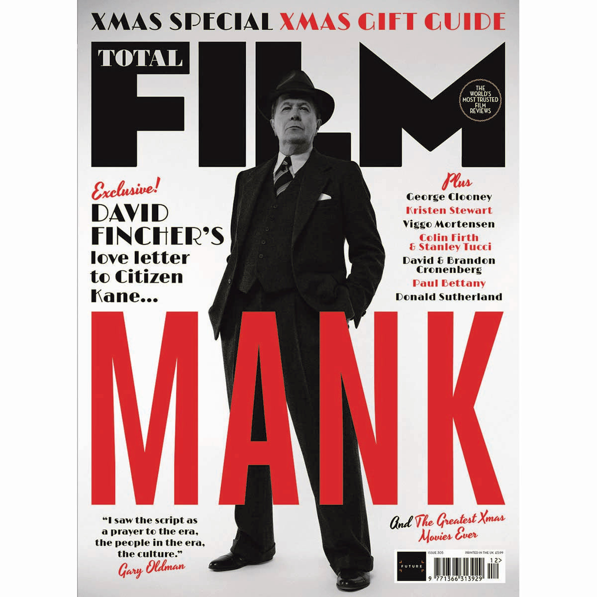 Total Film Issue 305 (December 2020) Mank