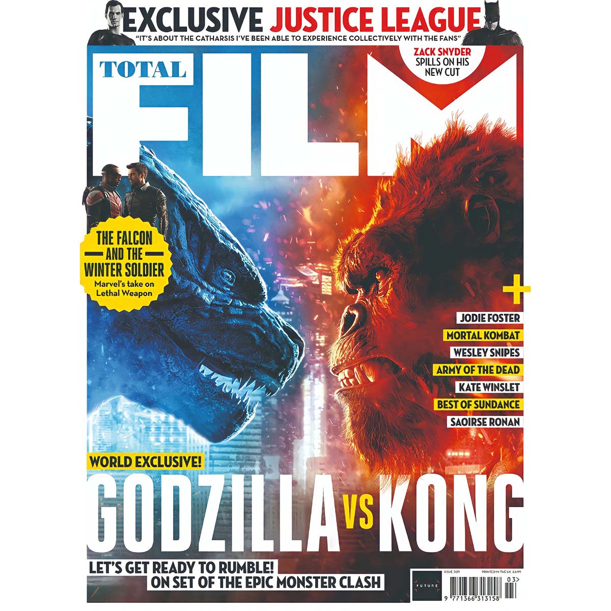 Total Film Issue 309 (March 2021) Godzilla vs Kong