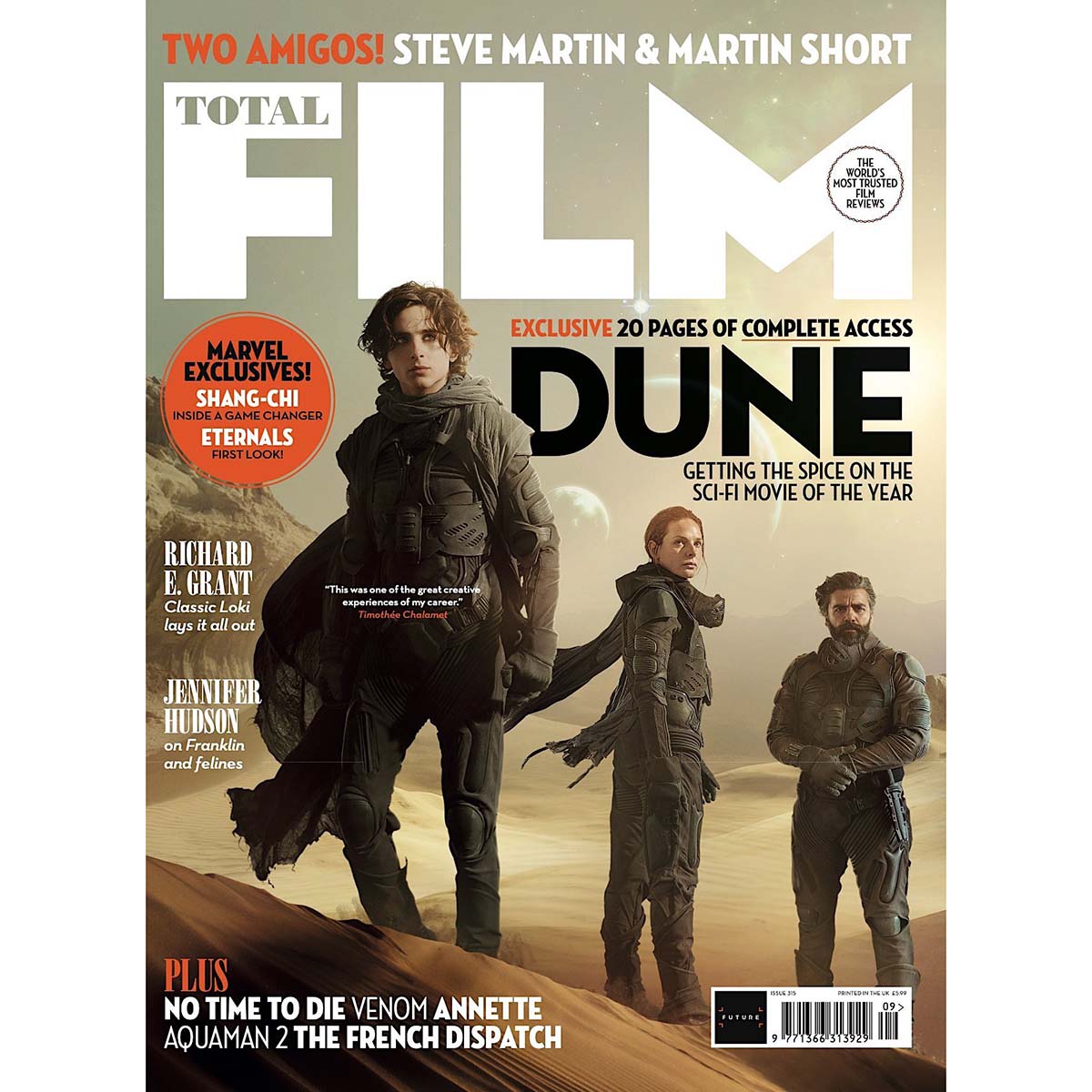 Total Film Issue 315 (September 2021) Dune