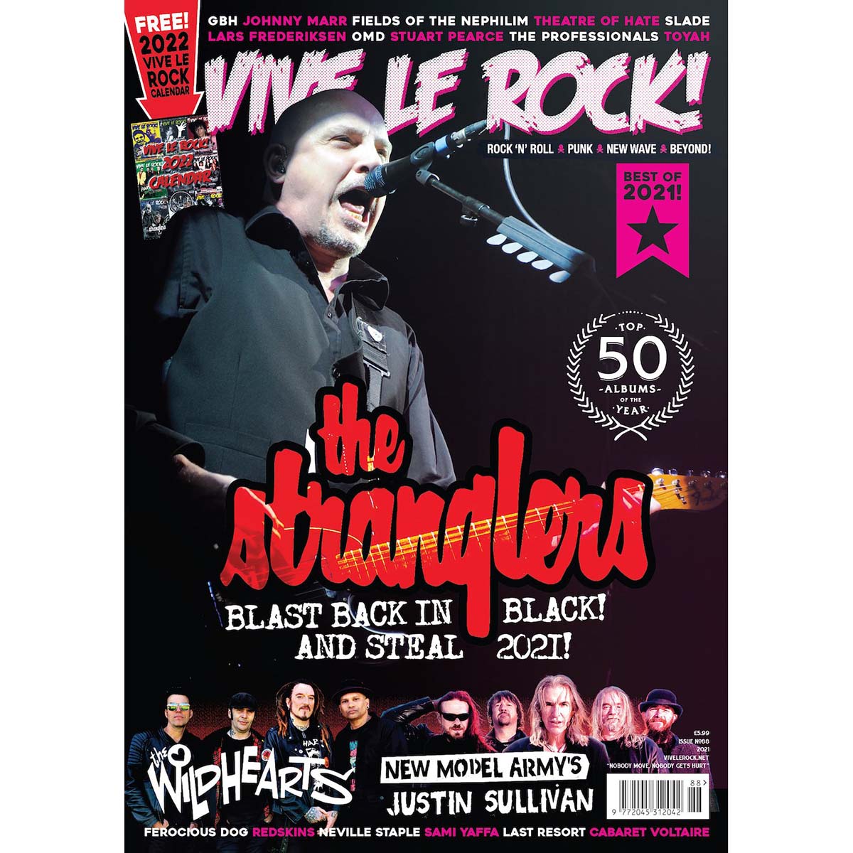 Vive Le Rock! Issue 88 (Best of 2021) The Stranglers