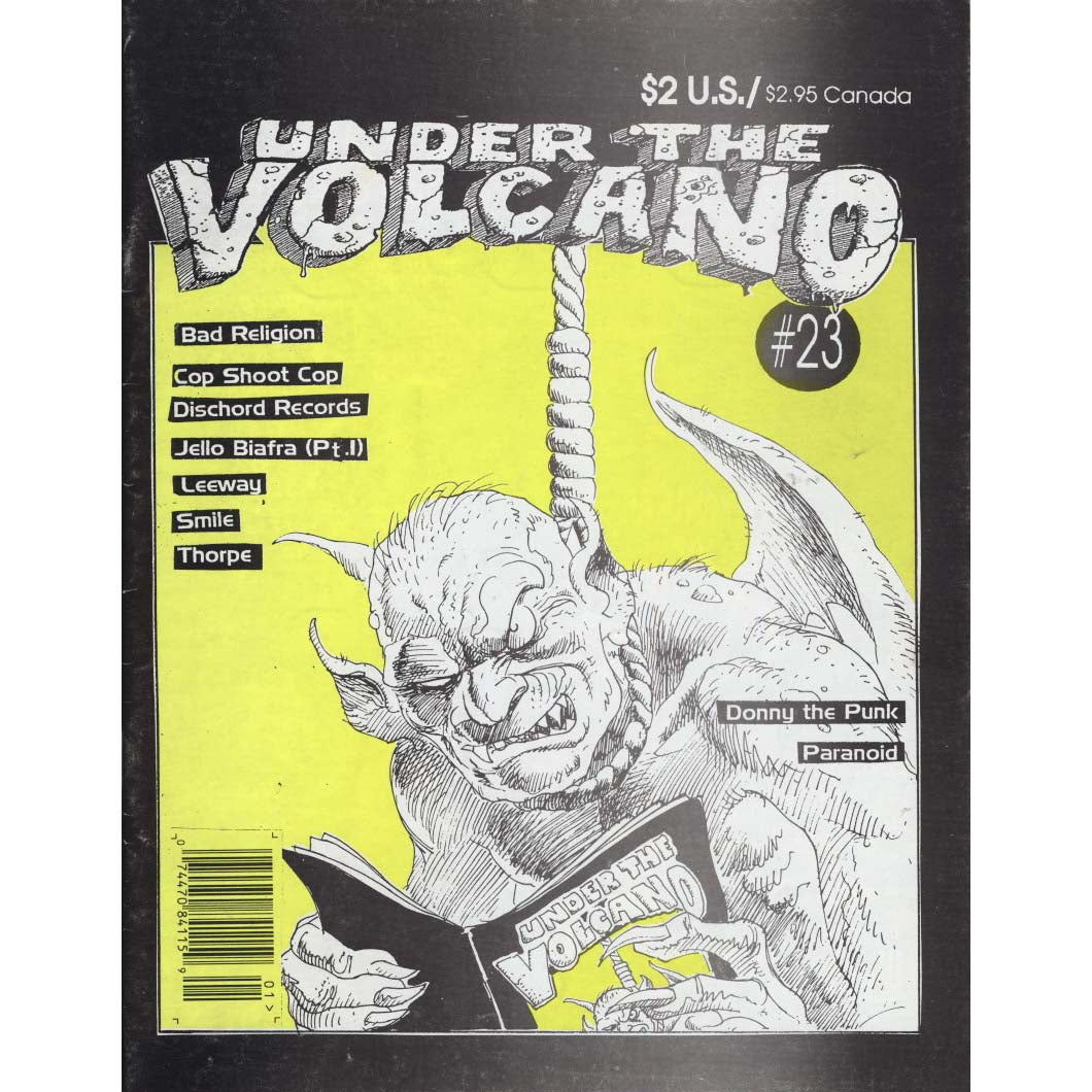 Under the Volcano Magazine Issue 23 (Bad Religion)