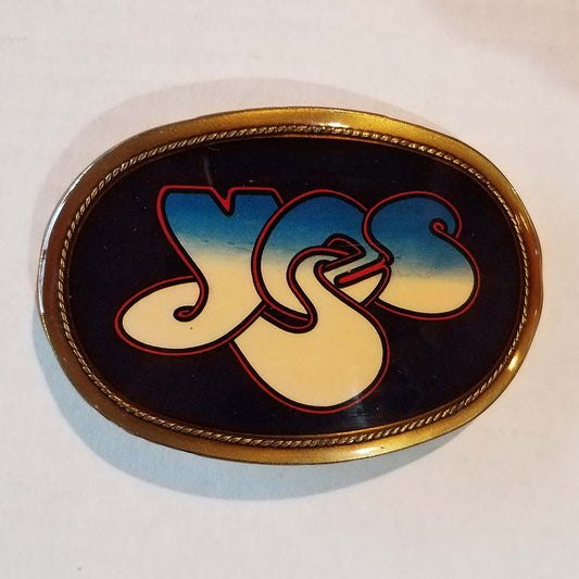 Yes - Belt Buckle (1977, Pacifica Mfg)
